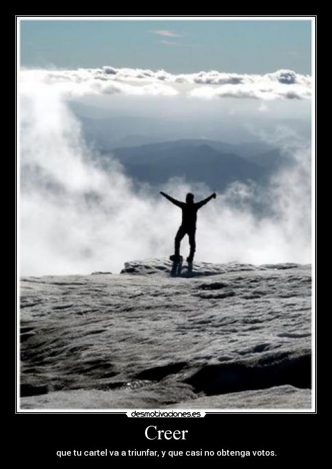 carteles desmo creerte guay desmotivaciones