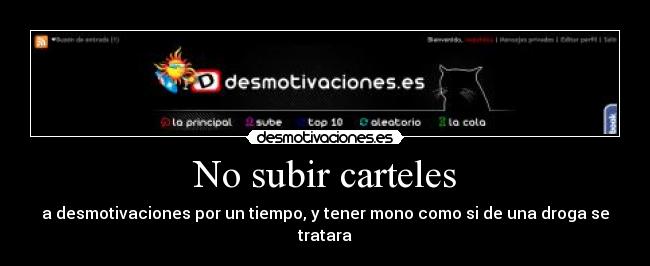 carteles desmotivaciones carteles subir desmotivaciones