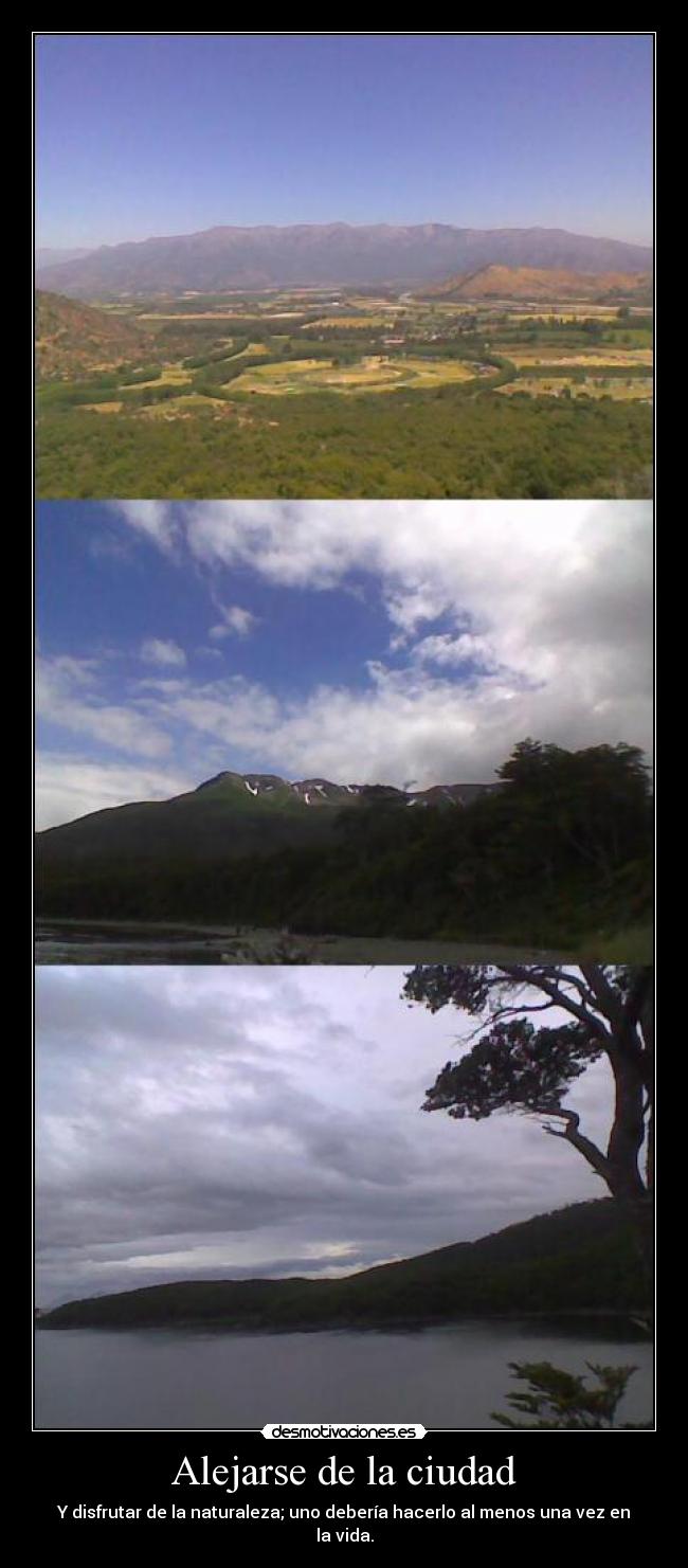 Alejarse de la ciudad - 