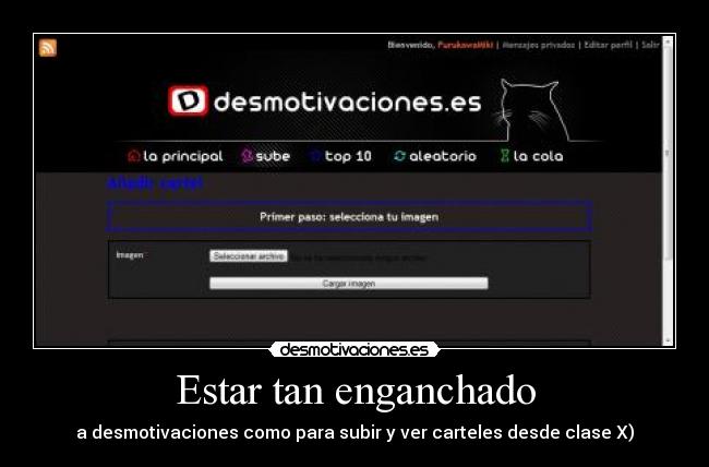 carteles enganchado desmotivaciones enviar carteles desde clase desmotivaciones