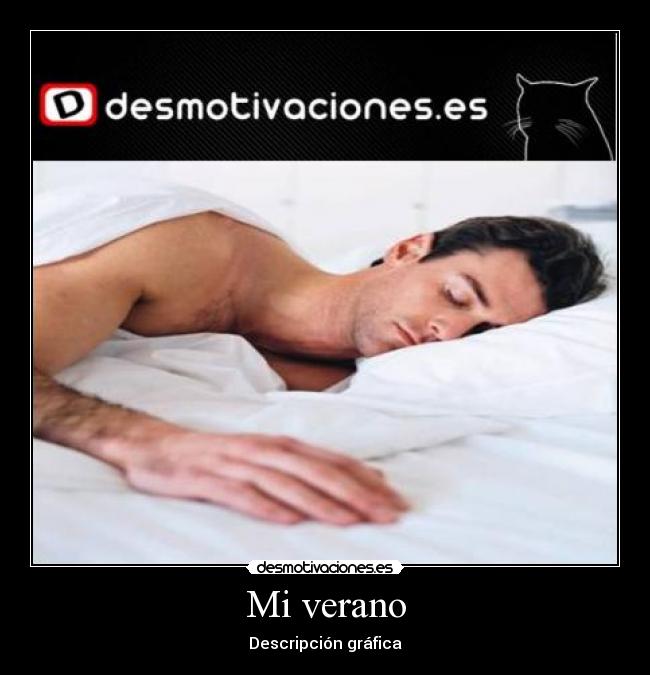 Mi verano - Descripción gráfica