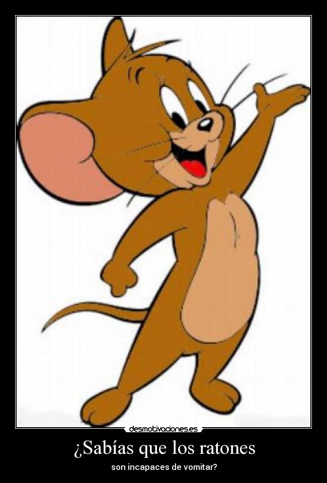 ¿Sabías que los ratones - 