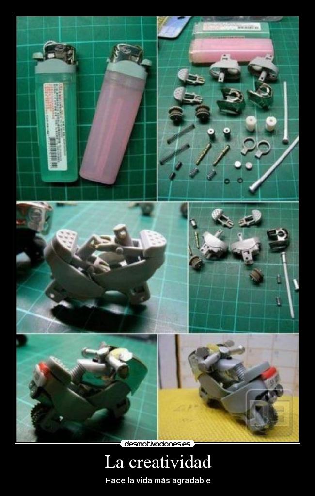 La creatividad - Hace la vida más agradable