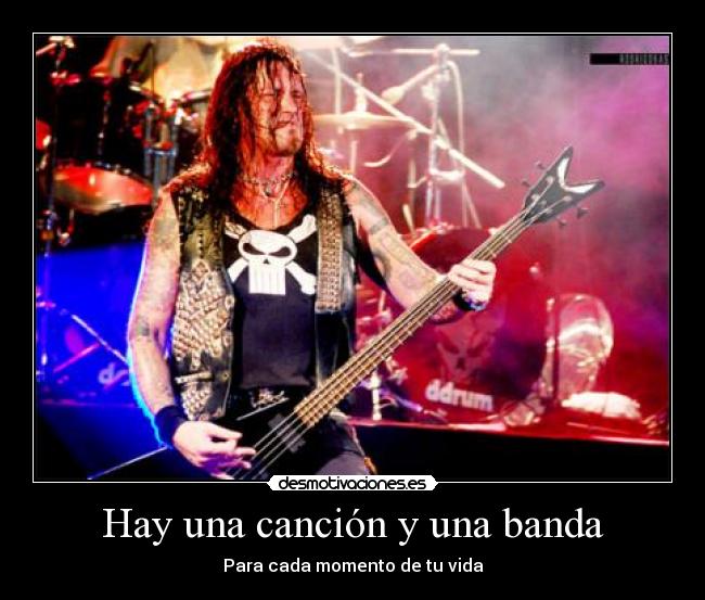 Hay una canción y una banda -