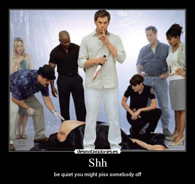 carteles dexter desmotivaciones