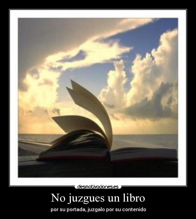 No juzgues un libro - 