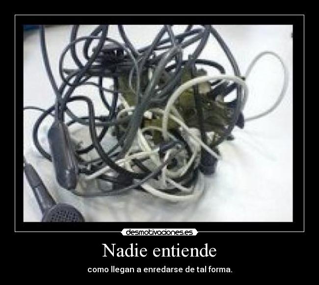 Nadie entiende -