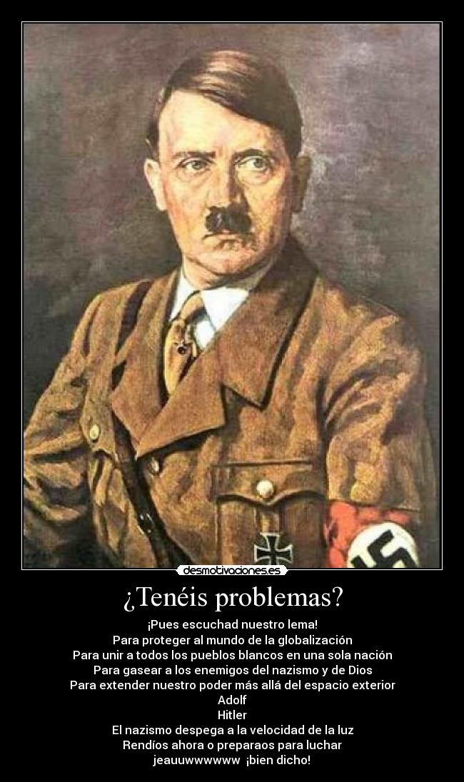 ¿Tenéis problemas? -