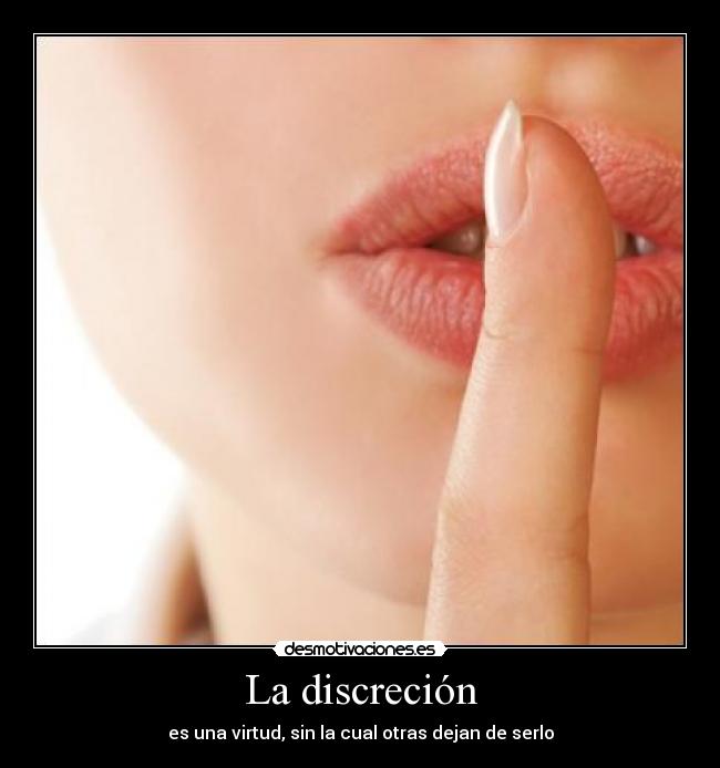 La discreción - 