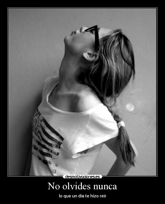 No olvides nunca - 