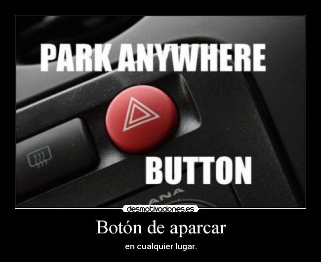 Botón de aparcar -