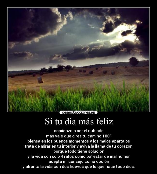 Si tu día más feliz - 