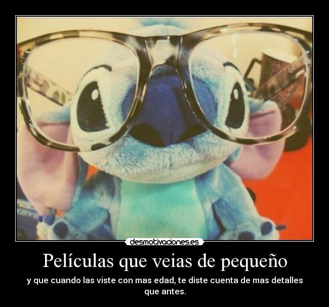 Películas que veias de pequeño - 