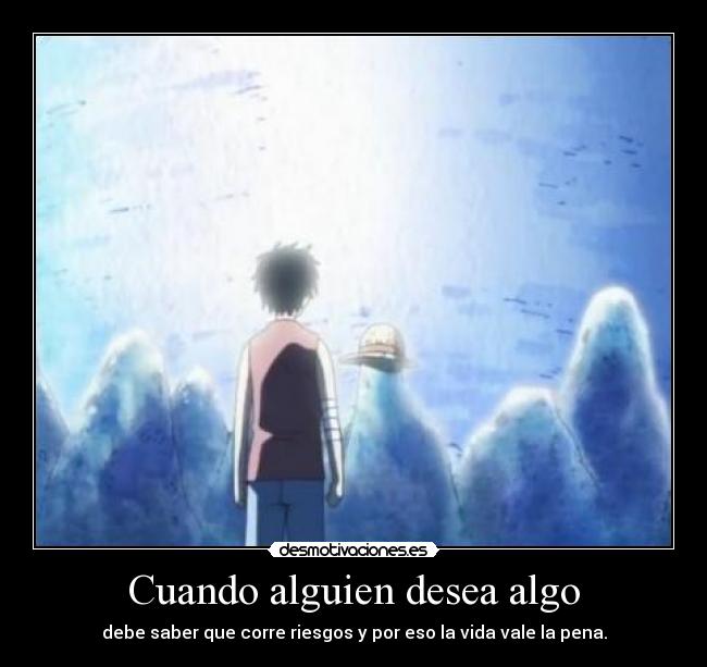 Cuando alguien desea algo - 