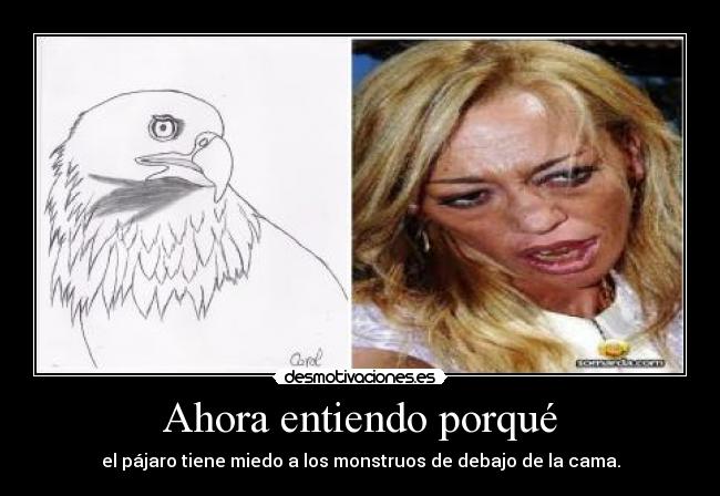 Ahora entiendo porqué - 