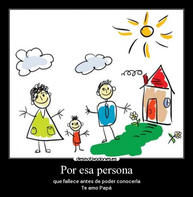 Por esa persona -