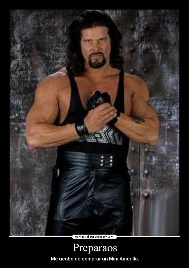 Preparaos - Me acabo de comprar un Mini Amarillo.