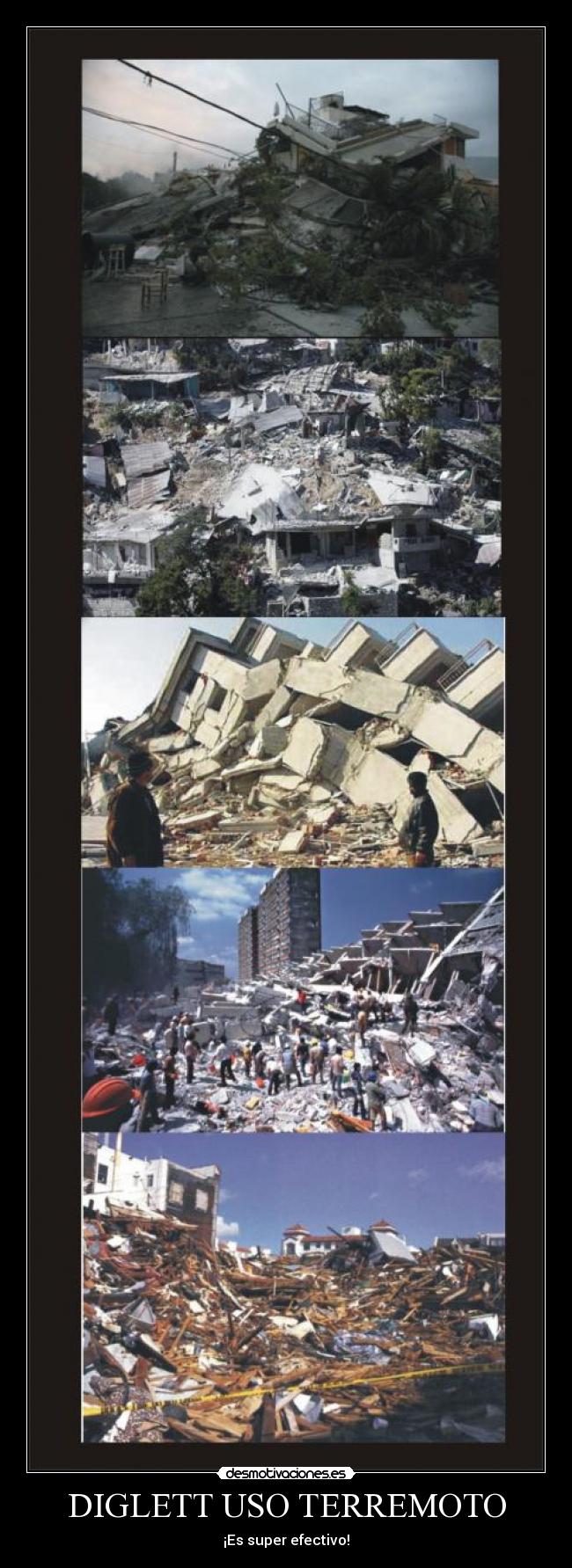 DIGLETT USO TERREMOTO - ¡Es super efectivo!