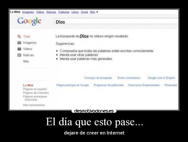 El día que esto pase... - 