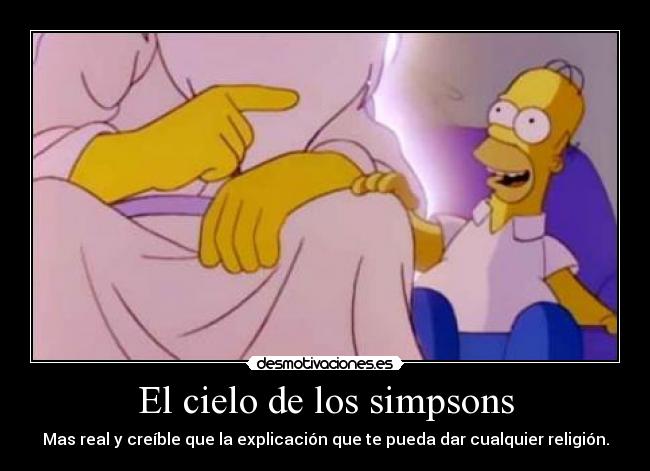 El cielo de los simpsons - 