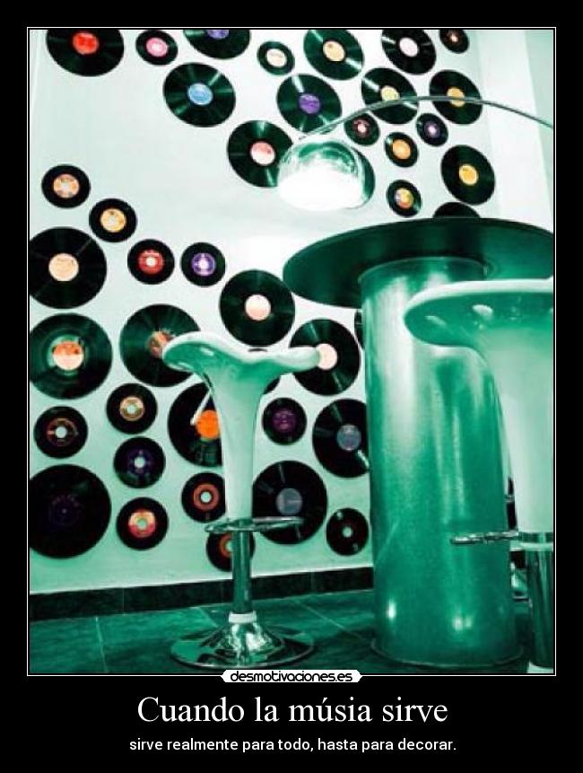 carteles musica igual vida desmotivaciones