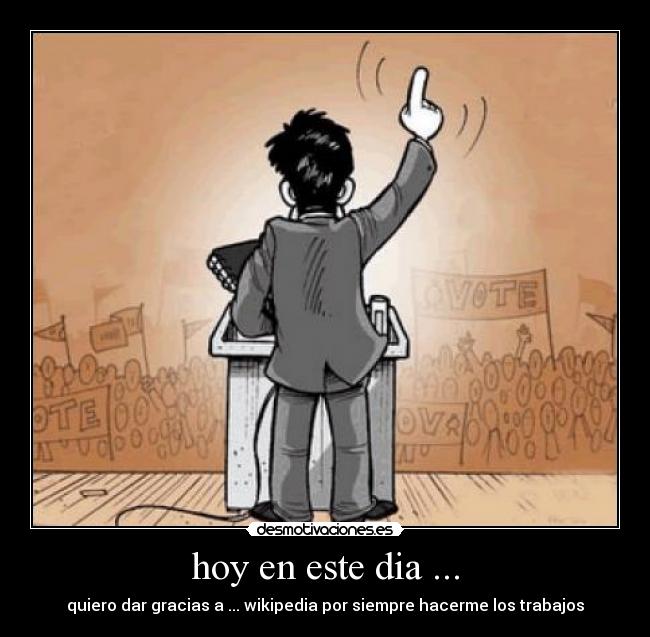 hoy en este dia ... - 