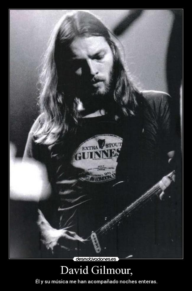 David Gilmour, - 