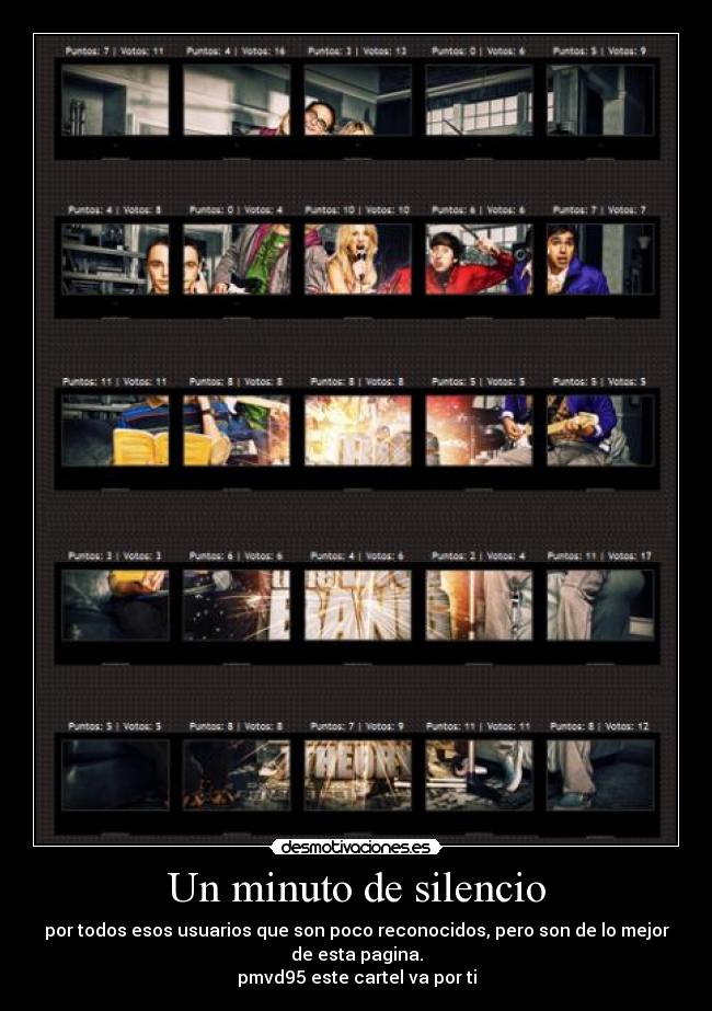 Un minuto de silencio -