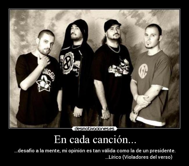 En cada canción... -