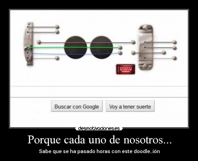 Porque cada uno de nosotros... - 