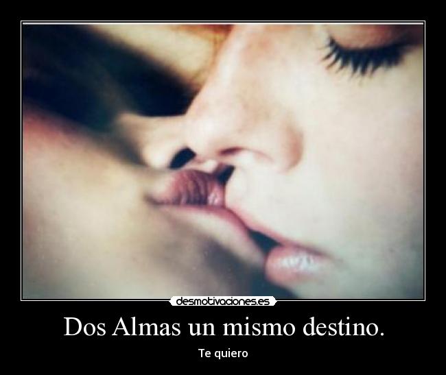 Dos Almas un mismo destino. - Te quiero