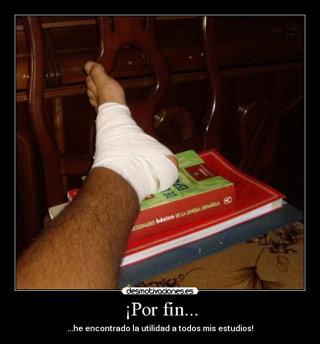 carteles esguince libros estudios clanvirus desmotivaciones