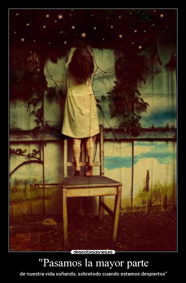 Pasamos la mayor parte -