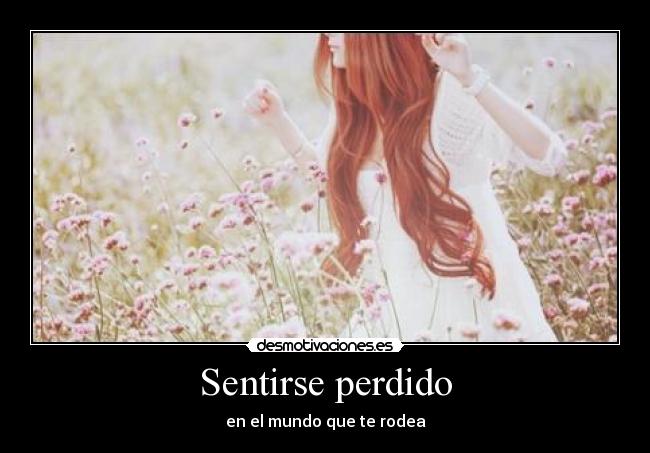 Sentirse perdido - 