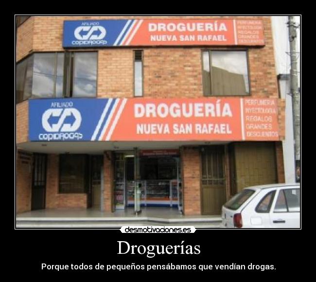 Droguerías -