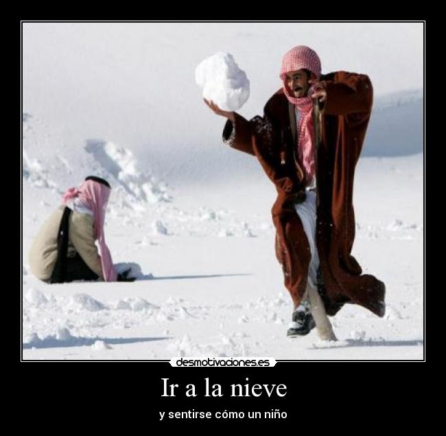 Ir a la nieve - 