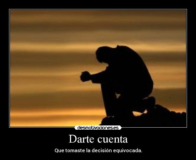 Darte cuenta - 