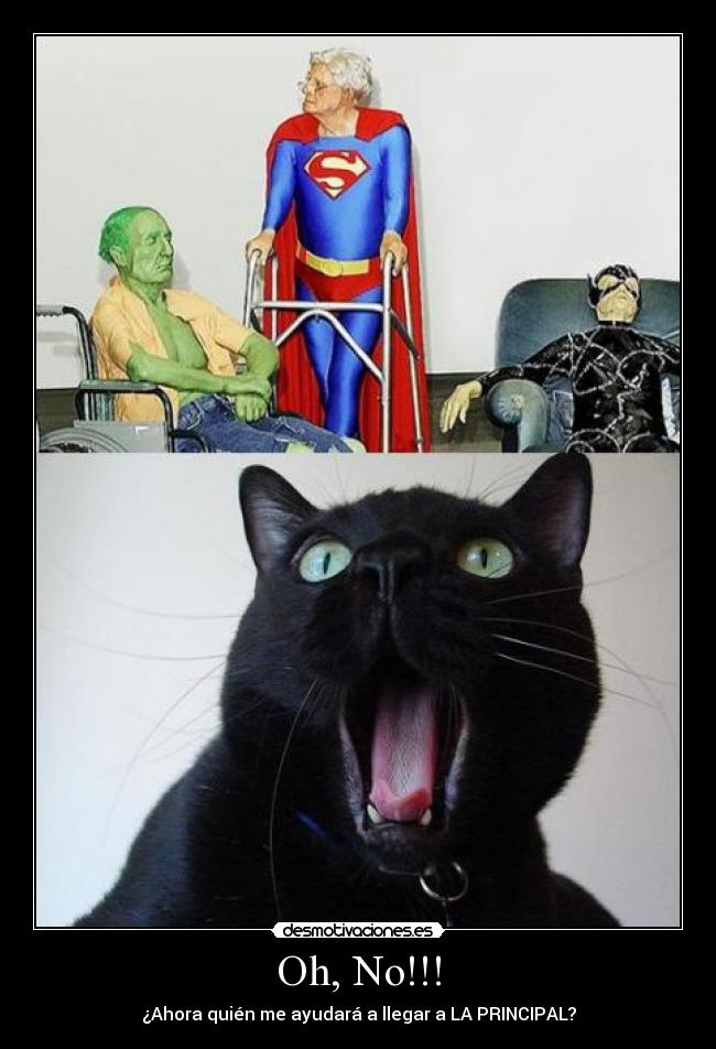 Oh, No!!! - ¿Ahora quién me ayudará a llegar a LA PRINCIPAL?