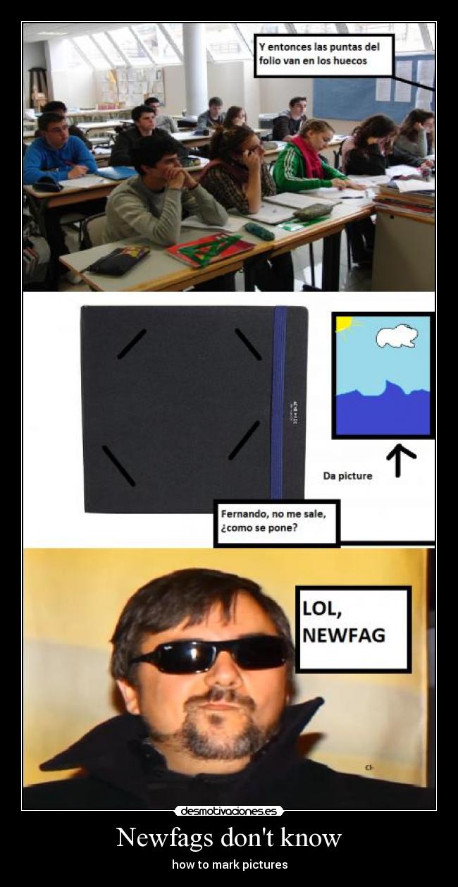 Newfags dont know - how to mark pictures