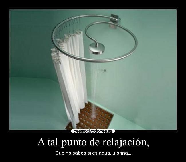 A tal punto de relajación, -