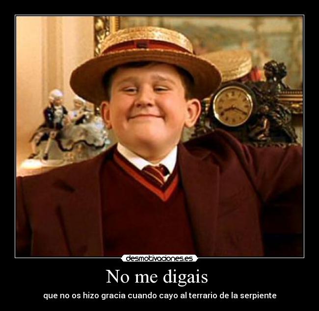 No me digais - que no os hizo gracia cuando cayo al terrario de la serpiente