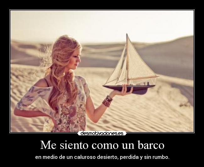 Me siento como un barco - 