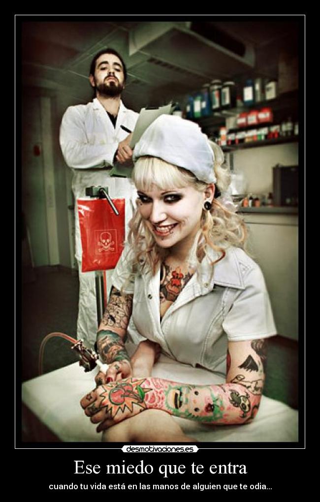 Ese miedo que te entra - 