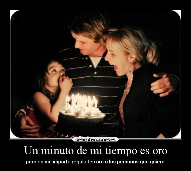 carteles minuto tiempo oro ariadnap desmotivaciones