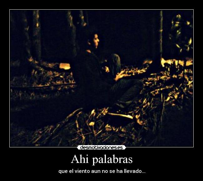 Ahi palabras - 
