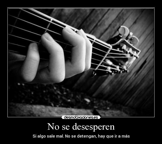 No se desesperen - 