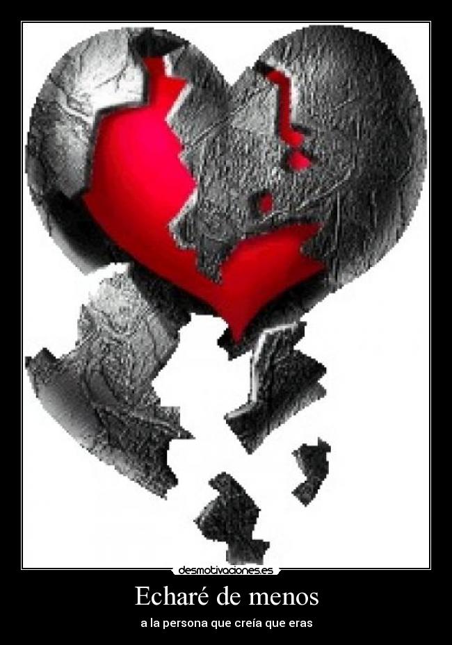 Echaré de menos -
