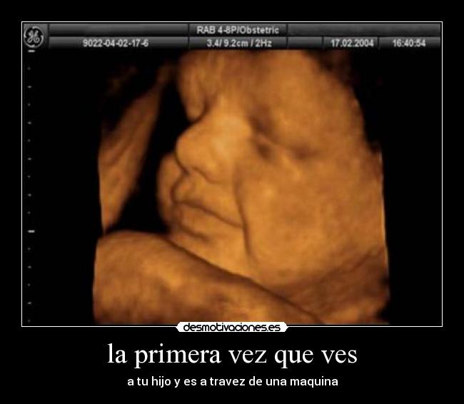 la primera vez que ves -