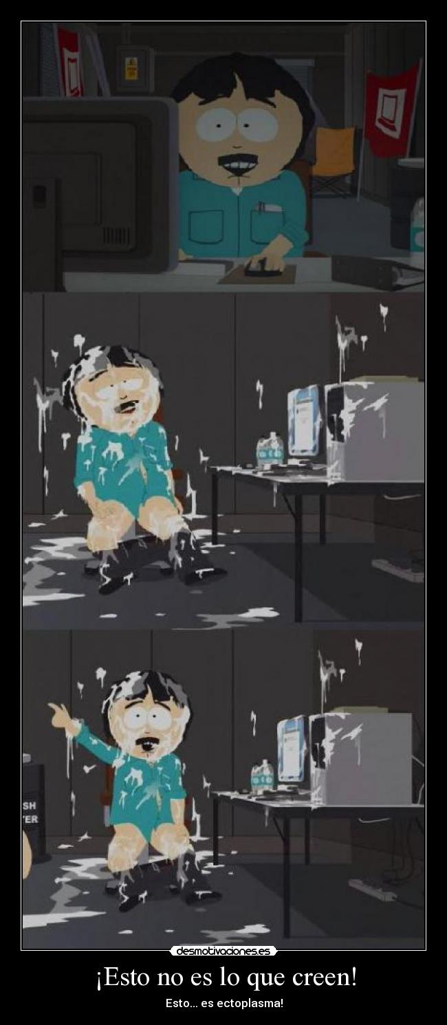 ¡Esto no es lo que creen! - Esto... es ectoplasma!