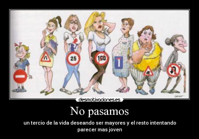 No pasamos -